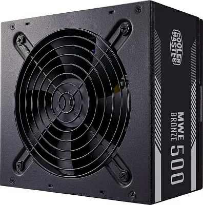 Блок питания Cooler Master MWE Bronze 500 MPE-5001-ACAAB-EU 500W ATX  (24+2x4+2x6/8пин)