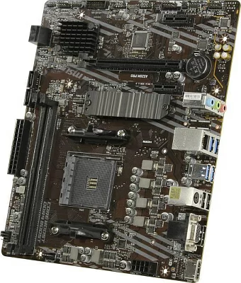 Мат. плата MSI A520M PRO (RTL) AM4 A520 PCI-E Dsub+HDMI+DP GbLAN SATA  MicroATX 2DDR4