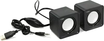 Колонки CBR CMS 90 Black (2x1.5W питание от USB)