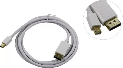 Кабель-адаптер miniDisplayPort(M) -> DisplayPort(M) 1.8м