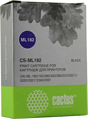 Картридж Cactus CS-ML182 для OKI  ML-182/192/280/320/390/3310/3311/3391