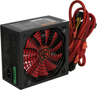 Блок питания Ginzzu PC500 500W ATX (24+2x4+2x6/8пин)