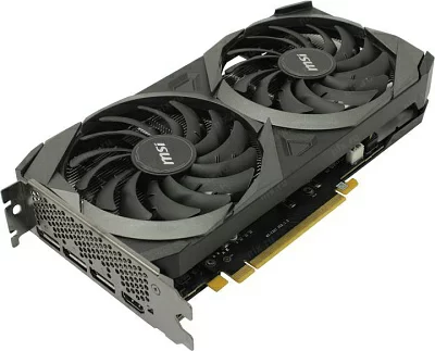 Видеокарта 12Gb PCI-E GDDR6 MSI RTX 3060 VENTUS 2X OC (RTL) HDMI+3xDP GeForce RTX3060