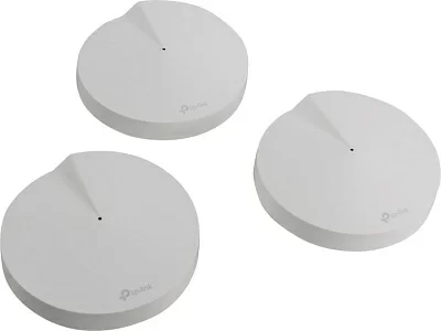 Маршрутизатор TP-LINK Deco M5(3-pack) Mesh Wi-Fi Unit (2UTP  1000Mbps BT  802.11a/b/g/n/ac)