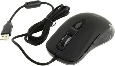 Манипулятор OKLICK Gaming Mouse 925G Black (RTL)  USB 6btn+Roll 499553