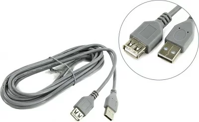 Smartbuy K840 Кабель удлинительный USB 2.0 A-->A 3м