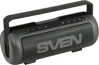 Акустическая система Колонка SVEN PS-250BL Black (2x5W Bluetooth  USB  microSD FM  Li-Ion)