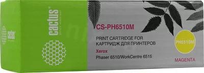 Картридж Cactus CS-PH6510M Magenta для Xerox Phaser  6510 WorkCentre  6515
