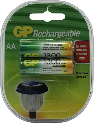 Аккумулятор GP 130AAHC/2  (1300mAh)  NiMh Size "AA"