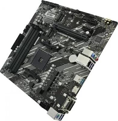 Мат. плата ASUS PRIME B550M-K (RTL) AM4 B550 PCI-E Dsub+DVI+HDMI  GbLAN  SATA MicroATX  4DDR4