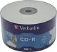 Диск CD-R Verbatim  700Mb 52x sp. printable  уп.50 шт 43794