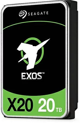 Жёсткий диск HDD 20 Tb SATA 6Gb/s Seagate Exos X20 <ST20000NM007D>  3.5" 7200rpm  256Mb