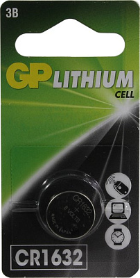 Батарея питания GP  Lithium  CR1632 (Li  3V)