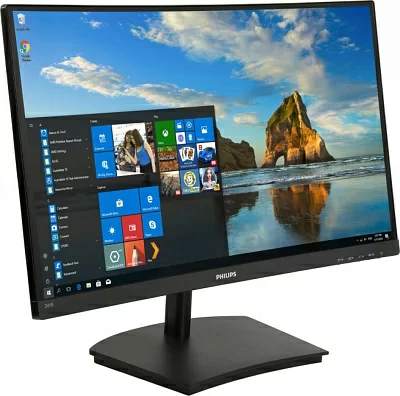 23.6" ЖК монитор PHILIPS 241E1SCA/01 (Curved LCD  1920x1080 D-Sub  HDMI)