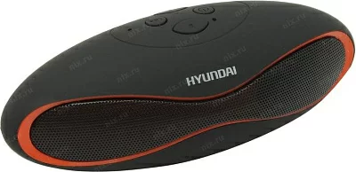 Колонка Hyundai H-PAC100 Black (3W USB Bluetooth  microSD FM  Li-Ion)