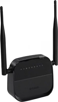 Маршрутизатор D-Link <DSL-2750U /R1A> Wireless N  ADSL2+  Router (AnnexA4UTP 100MbpsRJ11802.11b/g/n300Mbps)