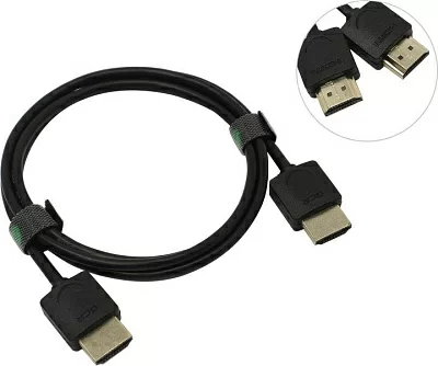 Greenconnect GCR-51594-1m Кабель HDMI to HDMI (19M -19M) 1м ver2.0