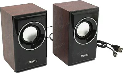 Колонки Dialog Stride AST-15UP <Cherry> (2x3W  дерево  питание от USB)