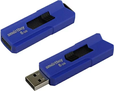 Накопитель SmartBuy SB8GBST-B USB2.0 Flash Drive  8Gb (RTL)