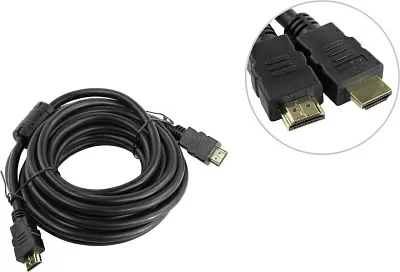 AOpen ACG711D-5м Кабель HDMI to HDMI (19M -19M) 5м 2  фильтра ver2.0