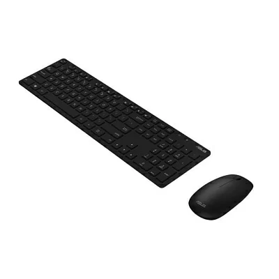 Комплект ASUS W5000 Black (Кл-ра USB FM+Мышь 3кн  Roll  USB FM) 90XB0430-BKM1C0