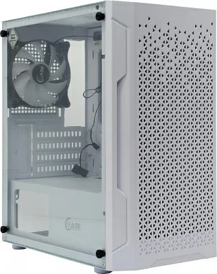 Корпус Minitower Powercase Mistral Micro Z3W Mesh LED CMIMZW-L3 MicroATX без БП