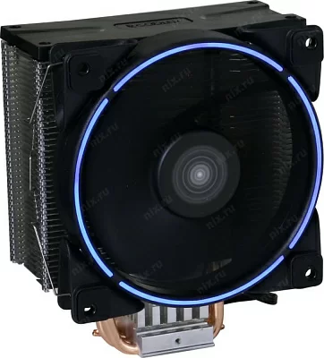 Охладитель PCCooler GI-X5B V2 Cooler (4пин 1155/AM4  26.5дБ  1000-1800 об/мин  Al+тепл.трубки)