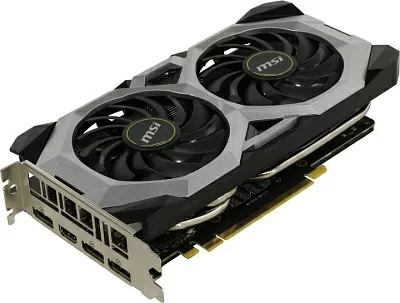 Видеокарта 6Gb PCI-E GDDR6 MSI RTX 2060 VENTUS OC RU  (RTL)  HDMI+3xDP GeForce RTX2060