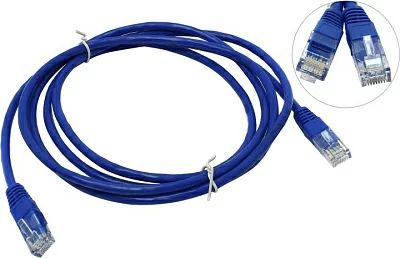 Кабель Patch Cord  UTP  кат.5e 2м синий