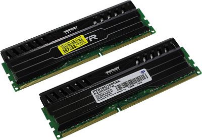 Модуль памяти Patriot Viper PV316G160C9K DDR3 DIMM 16Gb KIT  2*8Gb PC3-12800