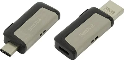 Накопитель SanDisk Ultra Dual SDDDC2-032G-G46 USB3.0/USB-C OTG  Flash  Drive 32Gb (RTL)