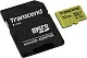 Карта памяти Transcend TS32GUSD500S microSDHC Memory Card 32Gb UHS-I U3  V30 + microSD-->SD Adapter