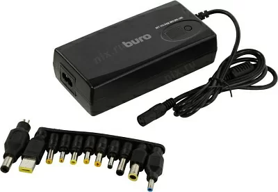 Buro <BUM-1245M90> блок питания (12-24V 90W)  +11 сменных  разъёмов