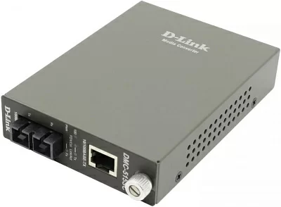 Конвертер D-Link <DMC-515SC> 100Base-TX to  SM 100Base-FX Media Converter