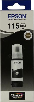 Чернила Epson C13T07C14A  Black для EcoTank L8160/L8180