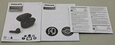 Наушники с микрофоном PHILIPS TAT2206GR True  Wireless  Earphone (Bluetooth 5.0)