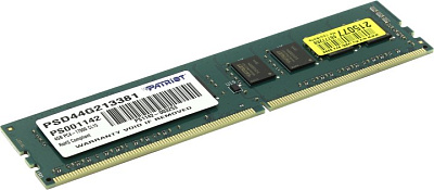 Модуль памяти Patriot PSD44G213381 DDR4 DIMM 4Gb PC4-17000 CL15