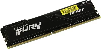 Модуль памяти Kingston Fury Beast KF436C18BB/32 DDR4 DIMM  32Gb PC4-28800 CL18