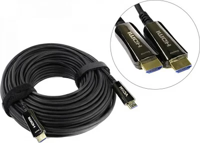 VCOM D3742A-30м Кабель optical HDMI to HDMI (19M  -19M) 30м  ver2.0