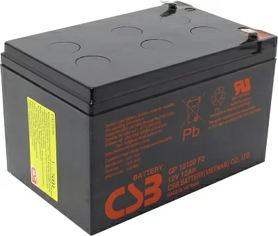 Аккумулятор CSB GP 12120  F2  (12V12Ah) для UPS