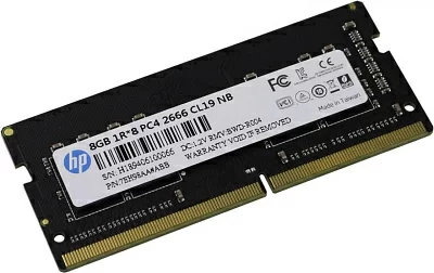 Модуль памяти HP 7EH98AA DDR4 SODIMM 8Gb PC4-21300 CL19 (for NoteBook)