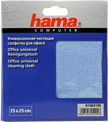 Hama R1084198 Универсальная салфетка из  микрофибры (25х25  см)