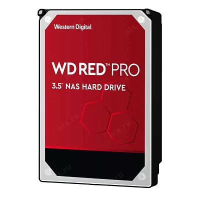 Накопитель HDD 12 Tb SATA 6Gb/s Western Digital Red Pro WD121KFBX 3.5"  7200rpm 256Mb