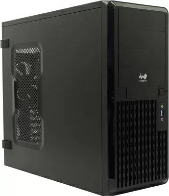 Корпус Miditower INWIN PE689(U3/BL) for 20"  RAIL ATX без БП