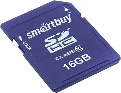 Карта памяти SmartBuy SB16GBSDHCCL10 SDHC Memory Card  16Gb Class10