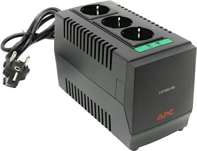 Стабилизатор APC LS1500-RS (вх.184 ~ 284V 3 розетки евро.стандарт)