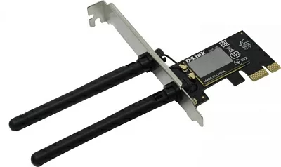 Сетевая карта D-Link DWA-548 /C1A Wireless N 300 PCI-E x1 Desktop  Adapter (802.11b/g/n 300Mbps 2x2dBi)