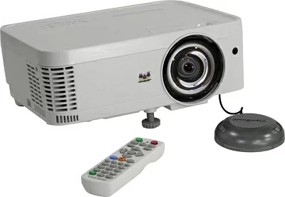 Проектор ViewSonic  Projector PS600W (DLP 3500 люмен 22000:1 1280x800 D-Sub HDMI RCA USB    LAN ПДУ  2D/3D)