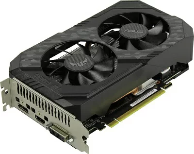 Видеокарта 4Gb PCI-E GDDR6 ASUS TUF-GTX1650-4GD6-P-GAMING  (RTL)  DVI+HDMI+DP GeForce GTX1650