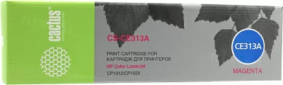 Картридж Cactus CS-CE313A Magenta для HP Color LJ  CP1012/CP1025